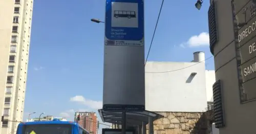 PARADERO SITP DIRECCION DE SANIDAD  377A00